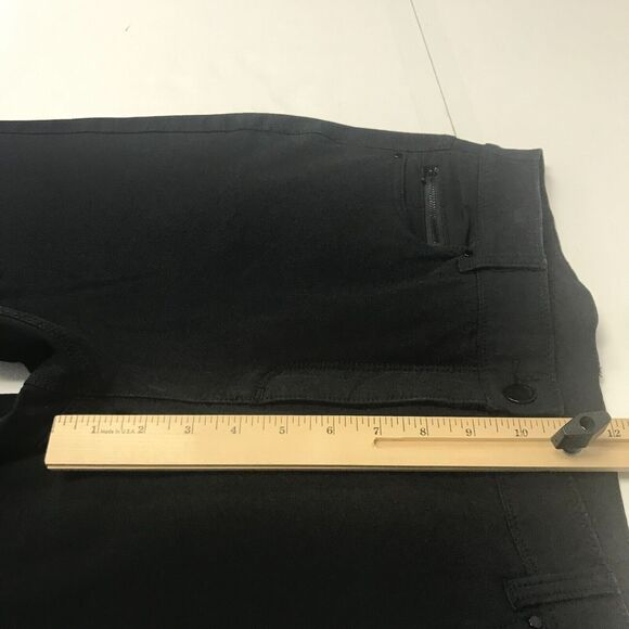 Chicos So Slimming Ankle Pant Womens Medium Black Jean Elastic Comfort Stretch - Picture 9 of 10